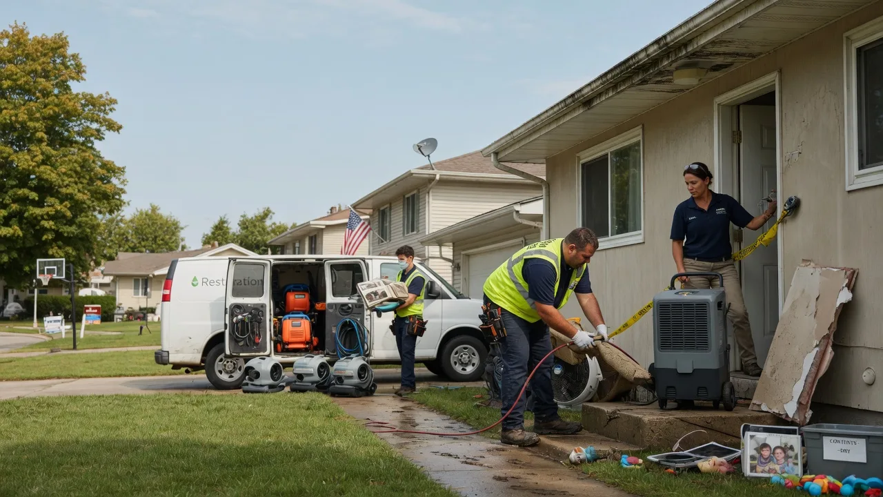 Water Damage Restoration in Creve Coeur, IL near me
